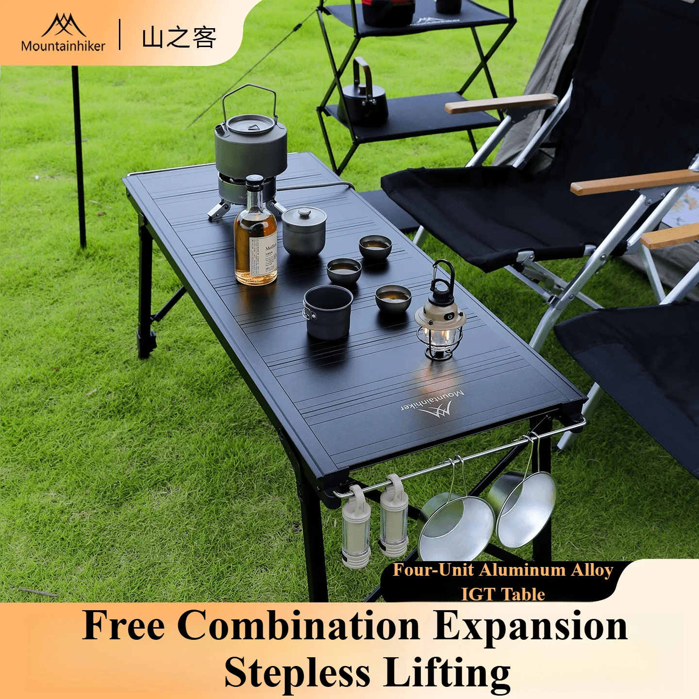 Outdoor Furniture Australia - Mountainhiker acampamento dobrável elevador removível multi
