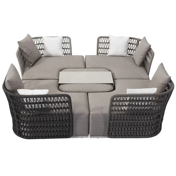 Outdoor Furniture On Sale - Conjunto de Sofá Modular de Alumínio