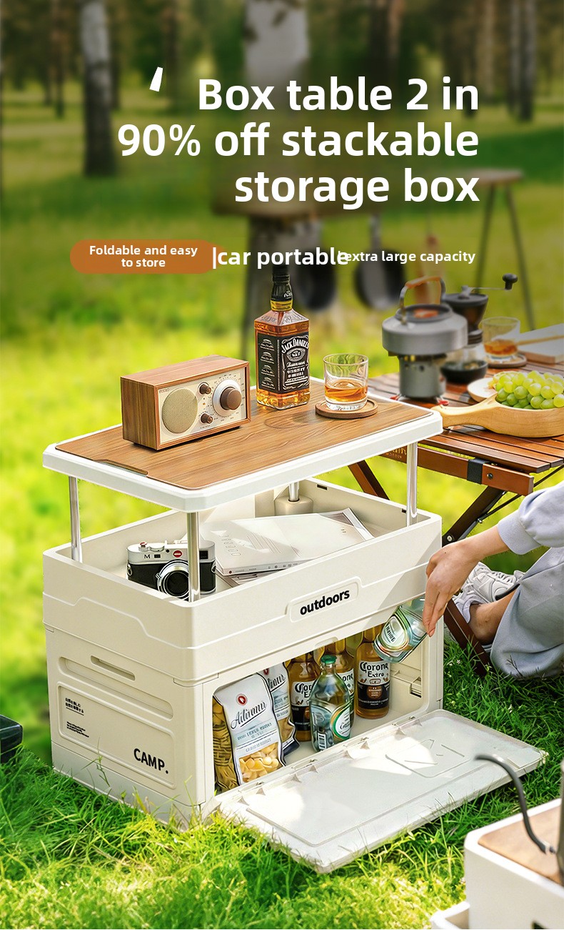 Outdoor Furniture Australia - Caixa de Armazenamento Dobrável para Camping