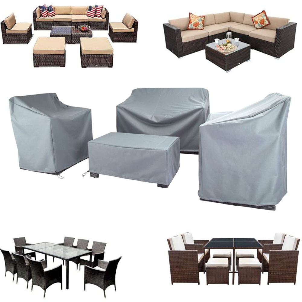 Outdoor Furniture Fabric Waterproof - 1-4 peças ao ar livre varanda