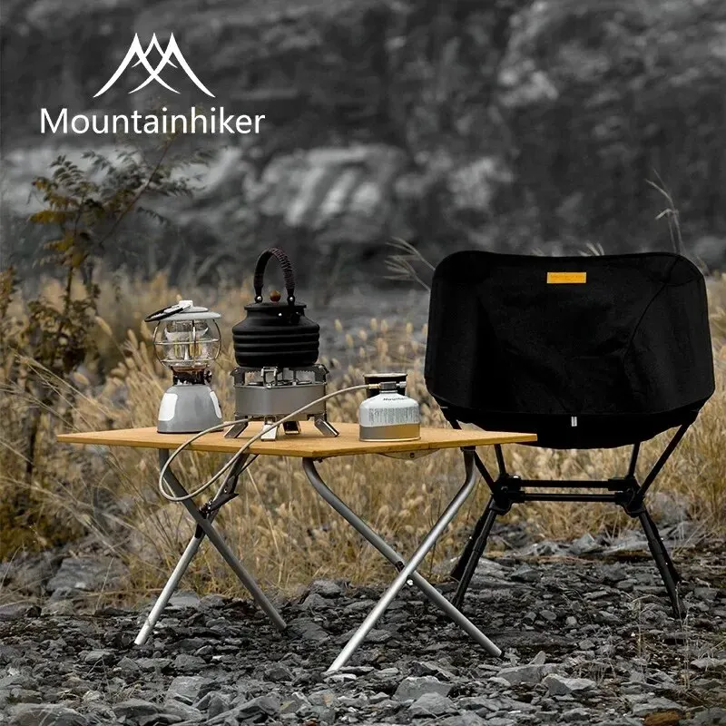 Outdoor Furniture Australia - Mesa Dobrável de Bambu MOUNTAINHIKER 2/3
