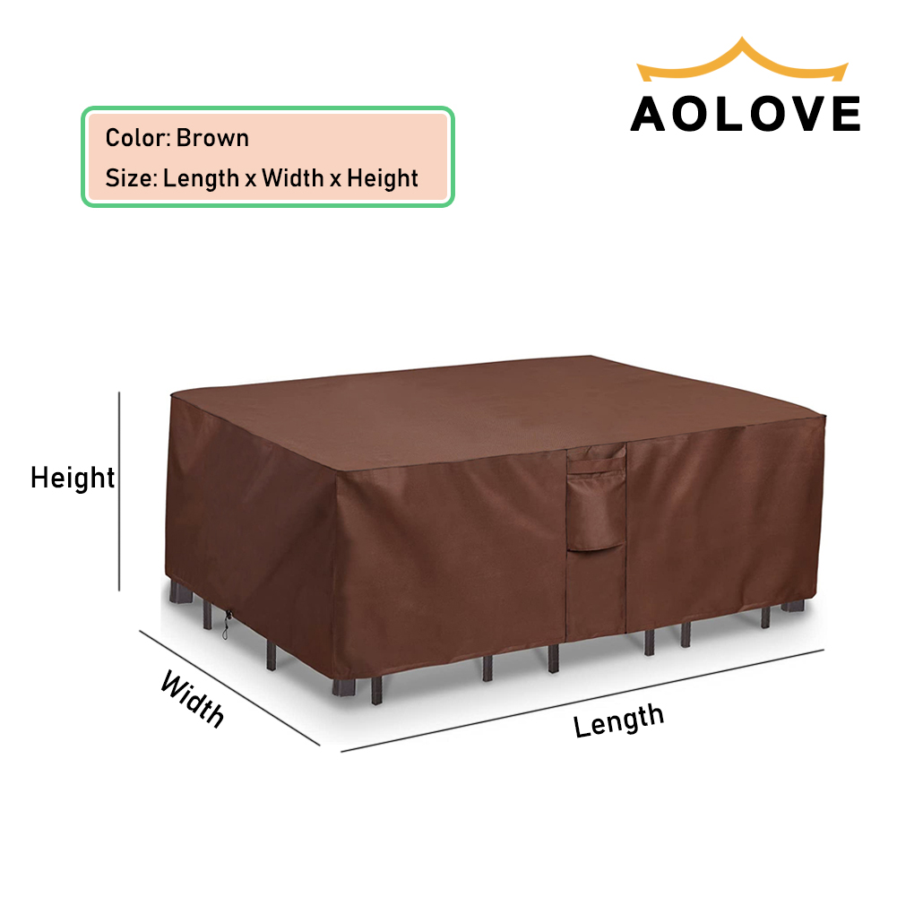 Capa para móveis de pátio, mar - Outdoor Furniture Protector avaliação e preço