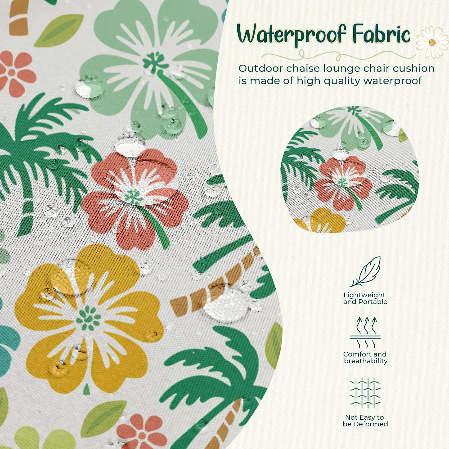 Conjunto de 2 Almofadas para E - Outdoor Furniture Replacement Fabric avaliação e preço