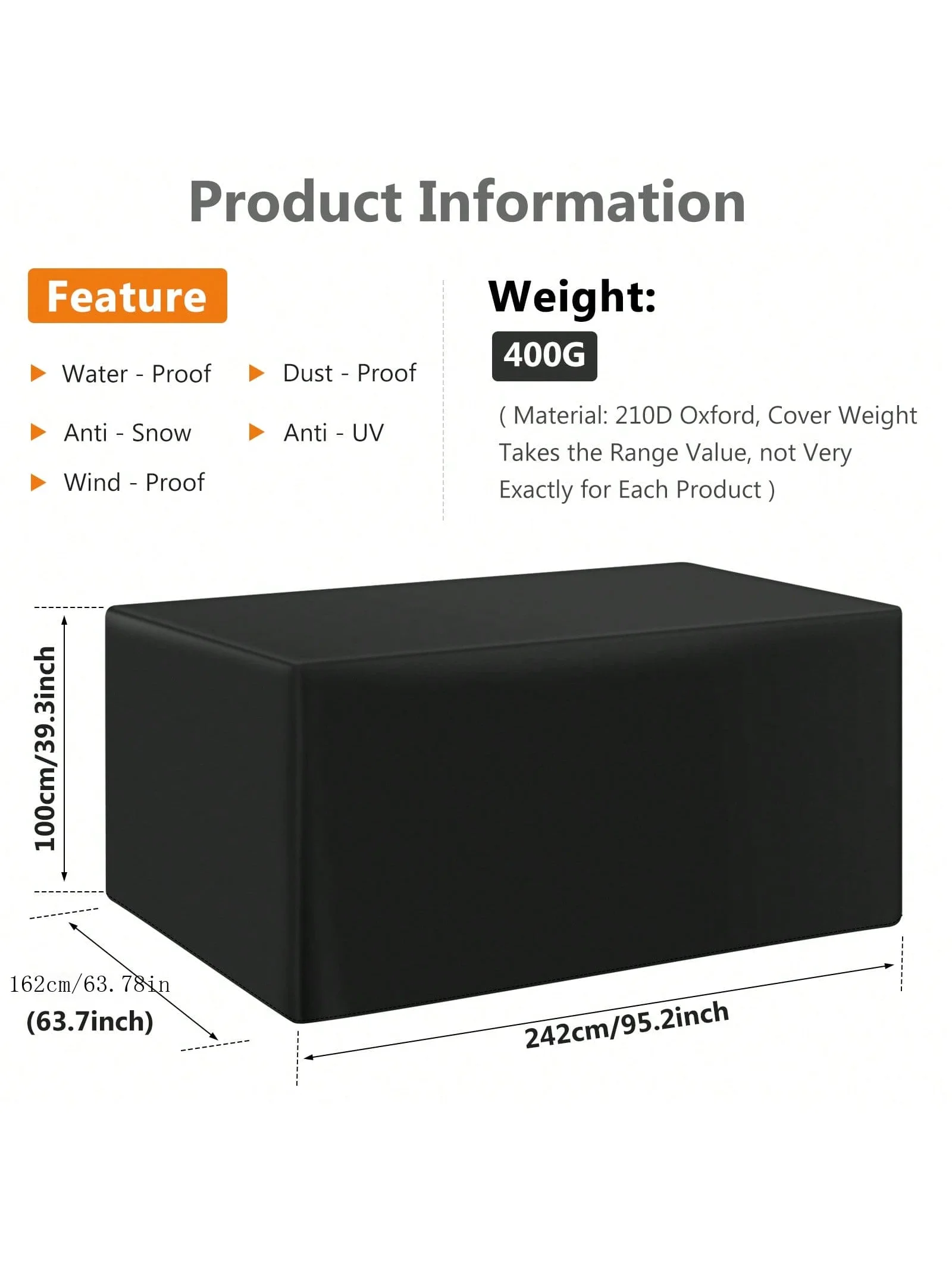 Capa Protetora Impermeável par - Outdoor Furniture Protector avaliação e preço