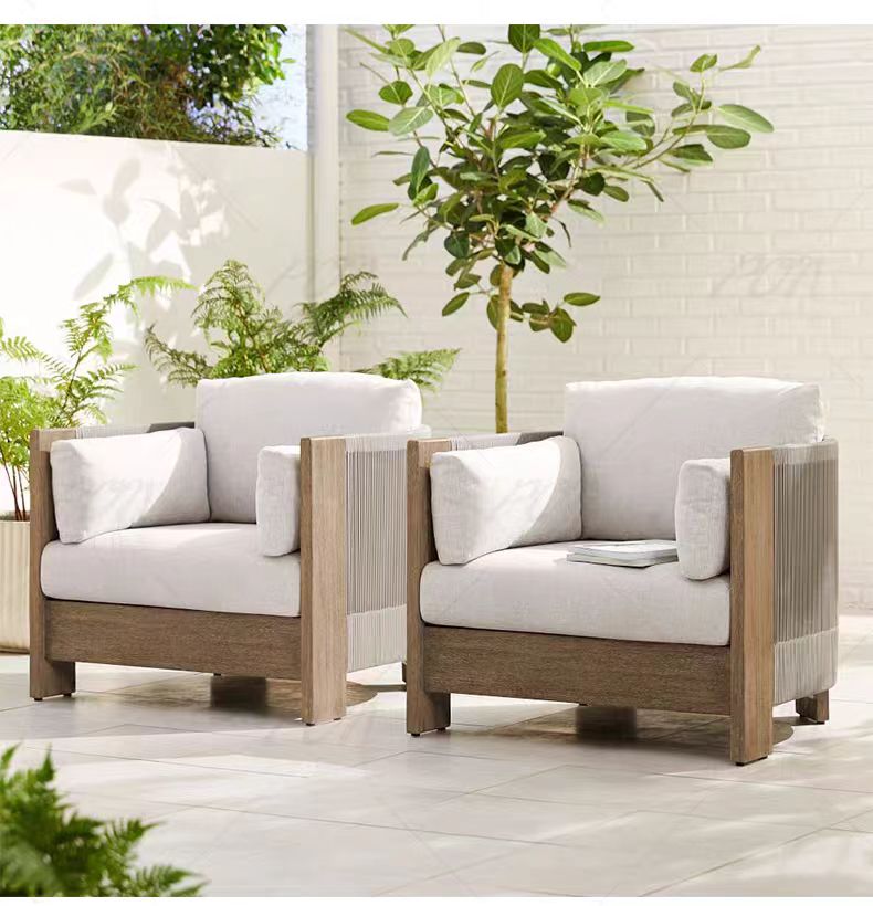 Conjunto de sofá duplo moderno - Outdoor Furniture On Sale avaliação e preço
