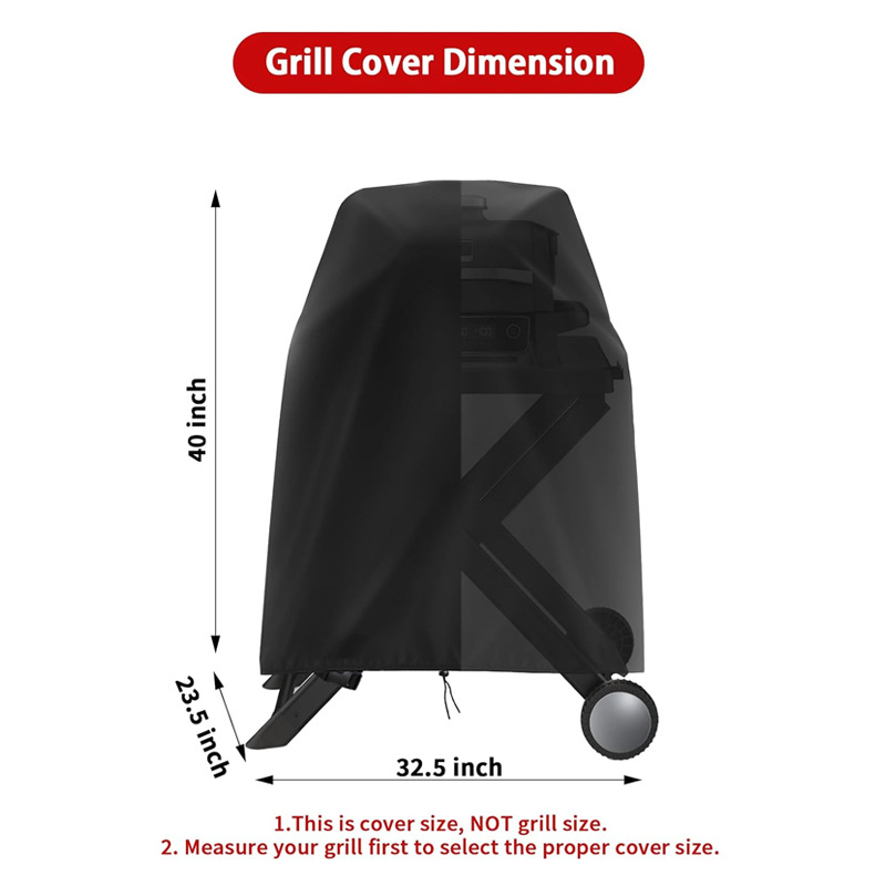 Capa para forno de pizza 210d, - Outdoor Furniture Replacement Fabric avaliação e preço