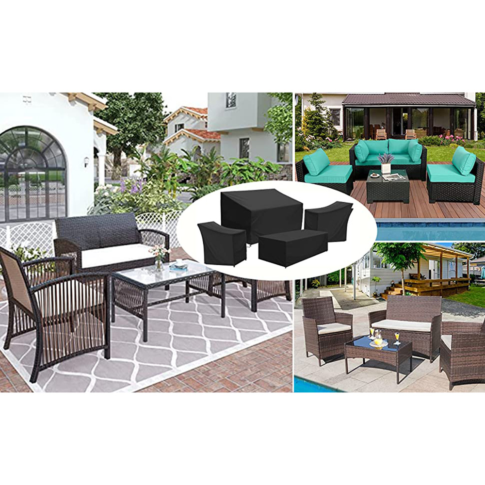 1-4 peças ao ar livre varanda  - Outdoor Furniture Fabric Waterproof avaliação e preço
