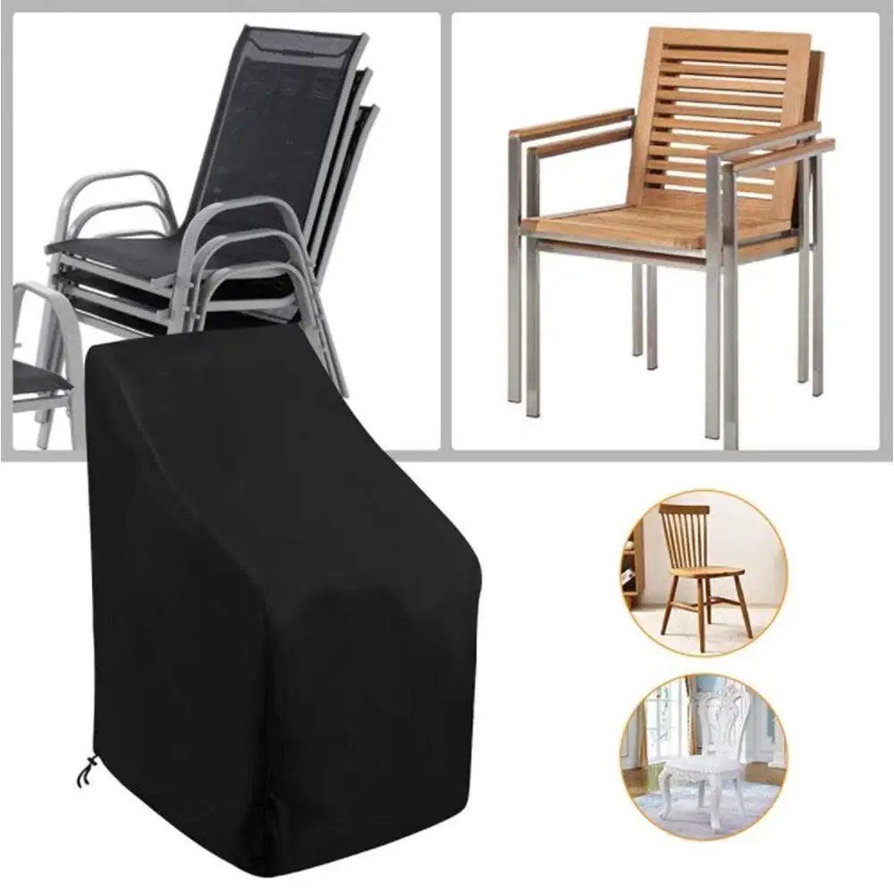 Cadeira empilhada capa de poei - Outdoor Furniture Protector avaliação e preço
