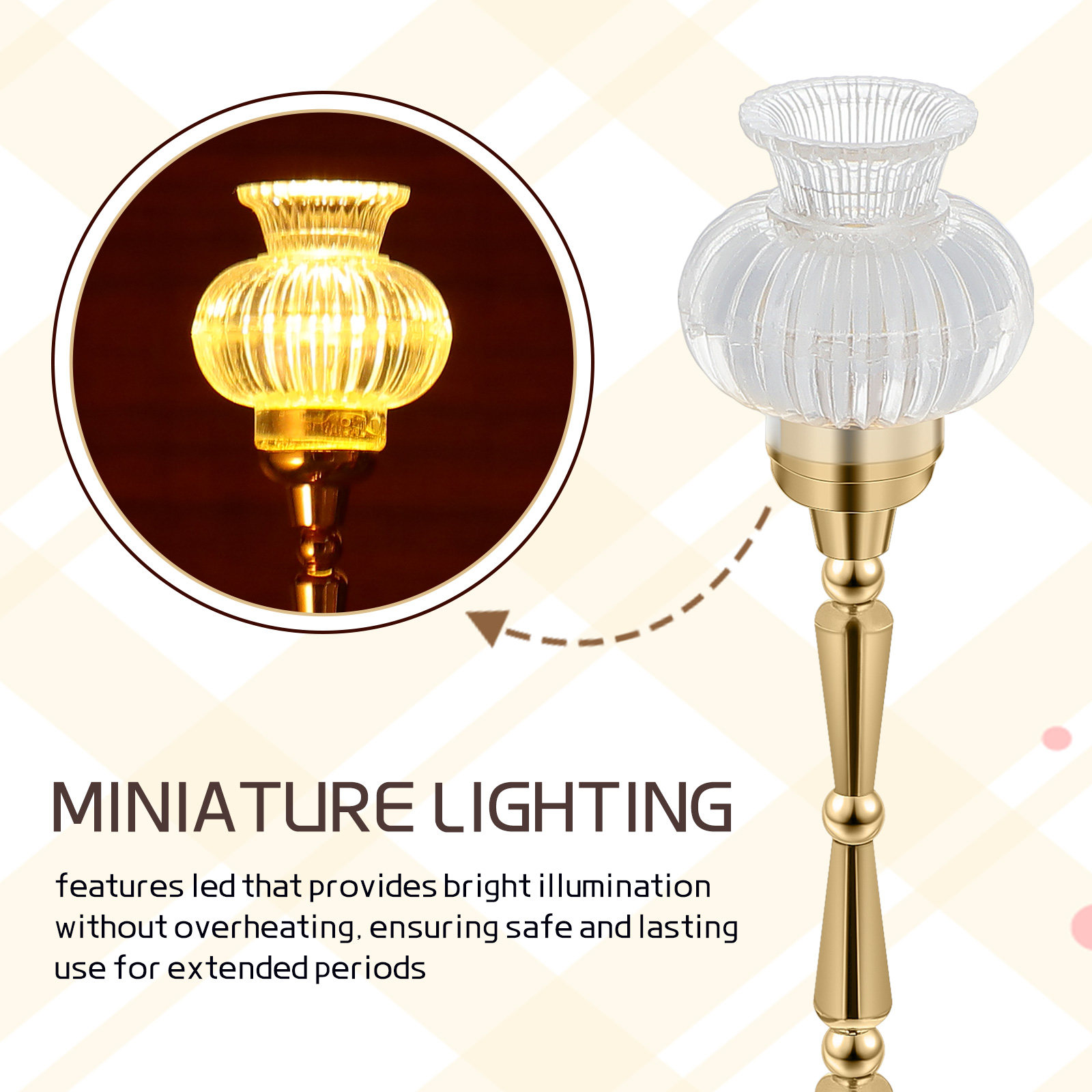 Luminária de chão em miniatura - Outdoor Furniture Design avaliação e preço